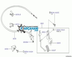 NİSSAN PRİMERA GAZ TELİ 1997 - 1999