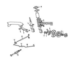 HYUNDAİ EXCEL HELEZON YAYI ÖN 1990 - 1994 / 54630-21400