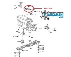 KİA PRİDE MOTOR TAKOZU 1998 - 2002