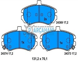 HYUNDAİ ELANTRA BALATA ÖN 2000 - 2006 / 58101-2DA31