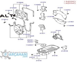 HYUNDAİ ERA TRİGER KAPAĞI ALT 2006 - 2011 / 21350-26002