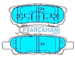 MİTSUBİSHİ LANCER BALATA ARKA 2008 - 2012 /  4605A336