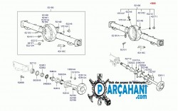 HYUNDAİ H100 AKS SAG 1994 - 2008