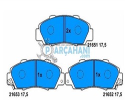 HONDA CRV BALATA ÖN 1997 - 2001 / 06450-S0K-J11